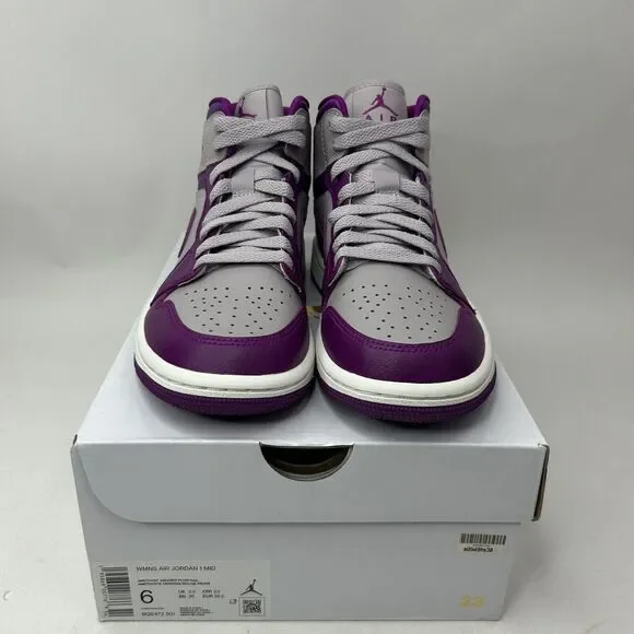 Nike Shoes Air Jordan 1 Retro Mid WMNS “Magenta” 2023 - Picture 2 of 5
